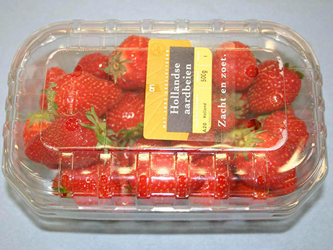 Prepack strawberries